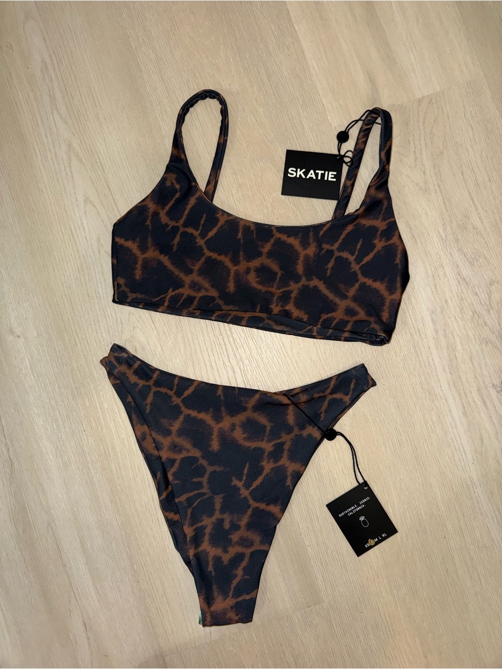 SKATIE Giraffe Bikini Set